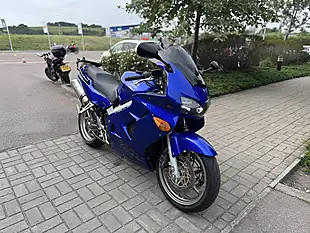 Used 2002 Honda VFR800F Blue - Interior and Exterior details 3
