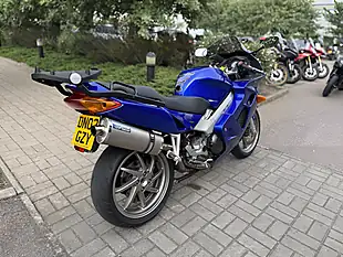 Used 2002 Honda VFR800F Blue - Interior and Exterior details 9
