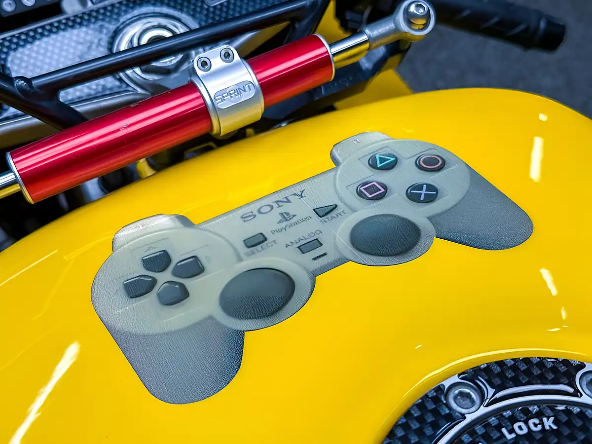 Used 2002 Honda VTR1000 SP1 Rossi Playstation Edition Yellow - Interior and Exterior details 15