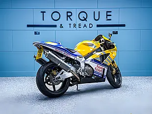 Used 2002 Honda VTR1000 SP1 Rossi Playstation Edition Yellow - Interior and Exterior details 3