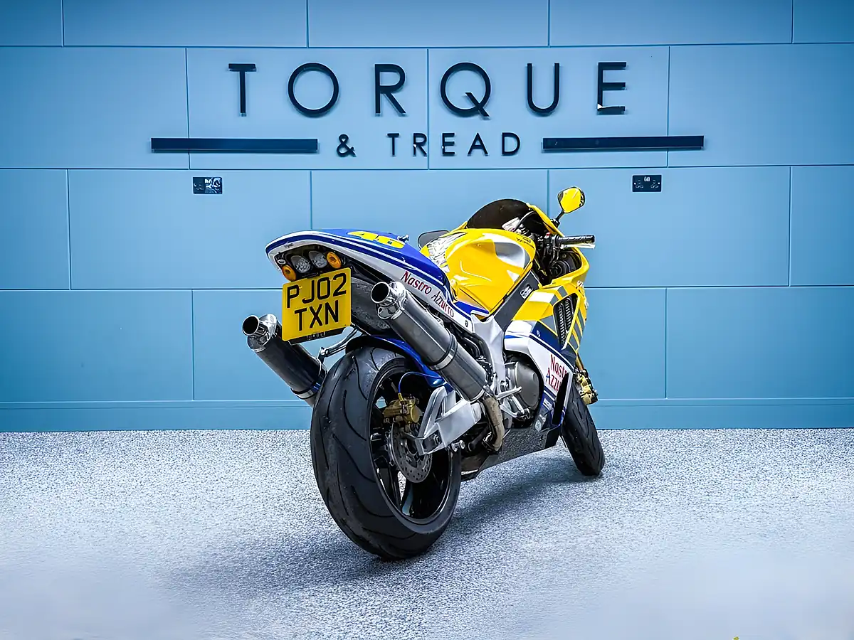 Used 2002 Honda VTR1000 SP1 Rossi Playstation Edition Yellow - Interior and Exterior details 4