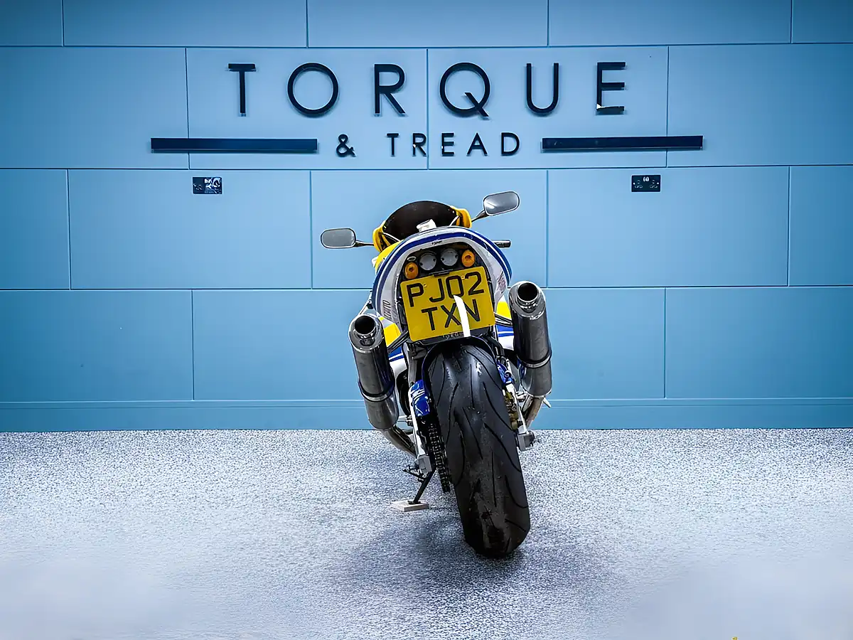 Used 2002 Honda VTR1000 SP1 Rossi Playstation Edition Yellow - Interior and Exterior details 5