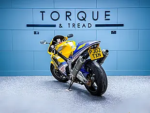 Used 2002 Honda VTR1000 SP1 Rossi Playstation Edition Yellow - Interior and Exterior details 6