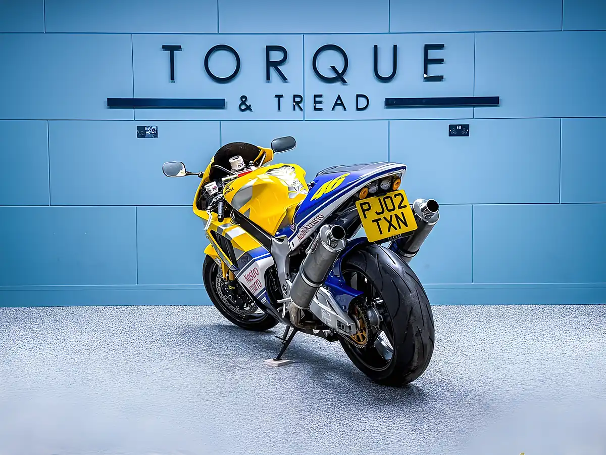 Used 2002 Honda VTR1000 SP1 Rossi Playstation Edition Yellow - Interior and Exterior details 6