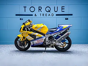 Used 2002 Honda VTR1000 SP1 Rossi Playstation Edition Yellow - Interior and Exterior details 8