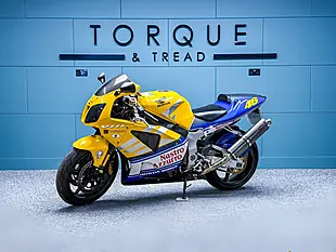 Used 2002 Honda VTR1000 SP1 Rossi Playstation Edition Yellow - Interior and Exterior details 9