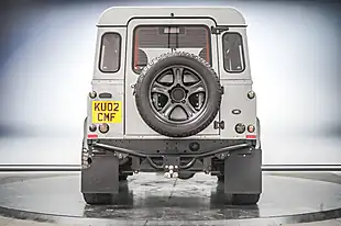 Used 2002 Land Rover Defender County Silver - Interior and Exterior details 10
