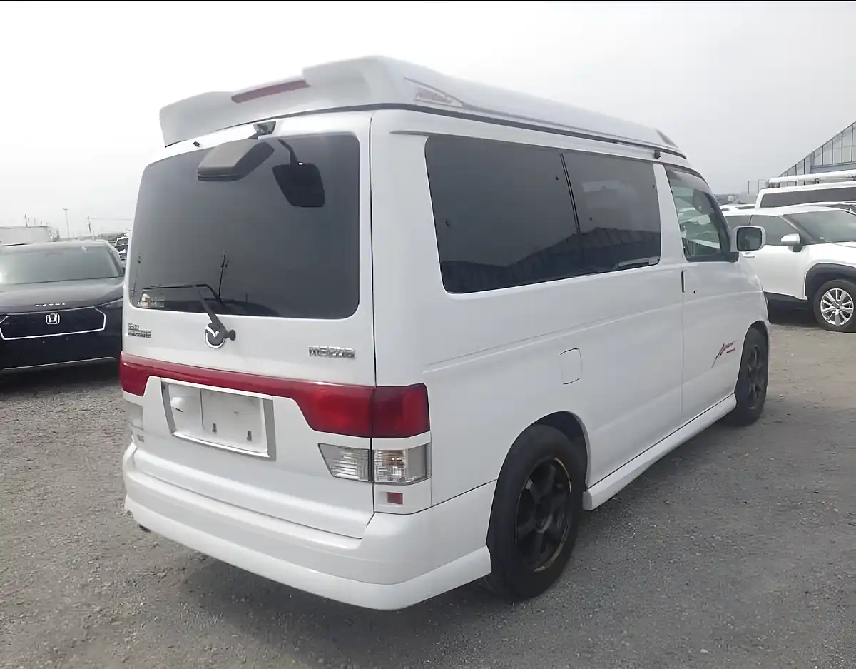 Used 2002 Mazda Bongo Friendee Aero City Runner Aft White - Interior and Exterior details 2