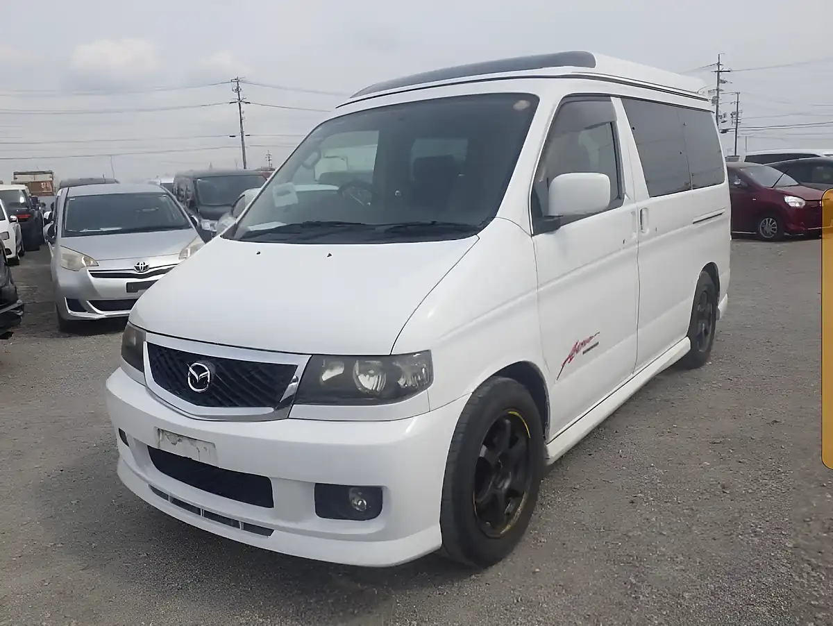 Used 2002 Mazda Bongo Friendee Aero City Runner Aft White - Interior and Exterior details 3