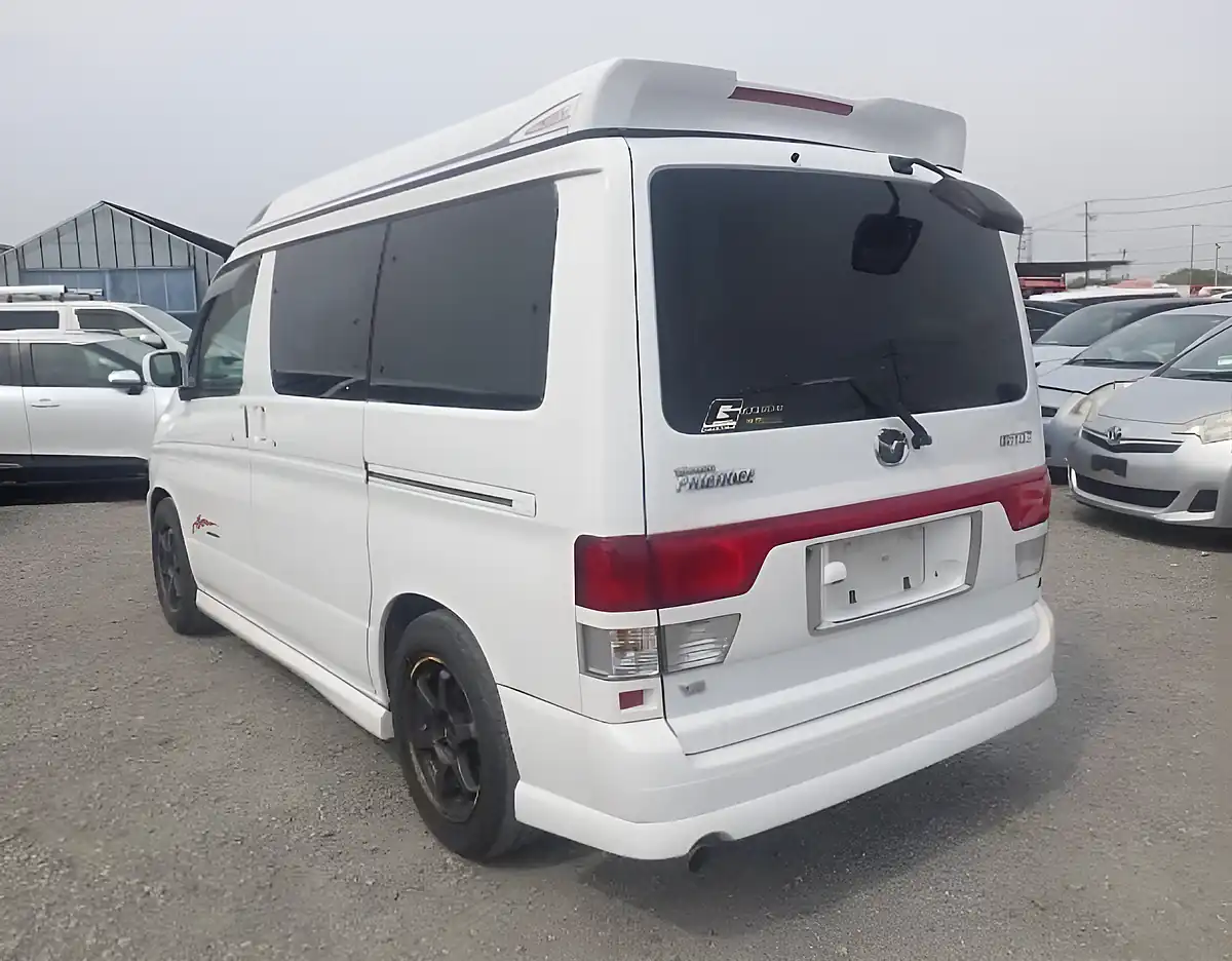 Used 2002 Mazda Bongo Friendee Aero City Runner Aft White - Interior and Exterior details 4