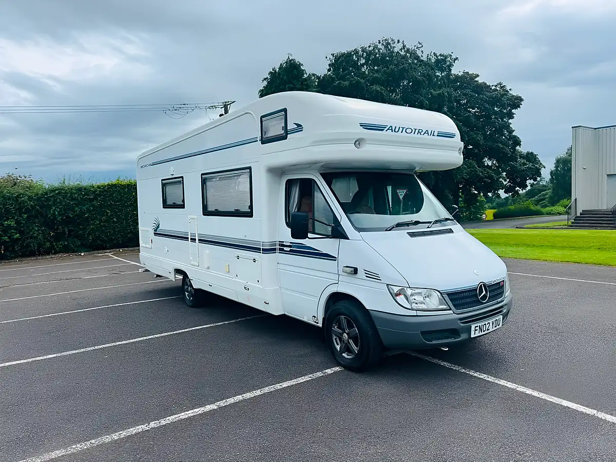 Used 2002 Mercedes-Benz Auto Trail Mohican Motorhome White - Interior and Exterior details 2