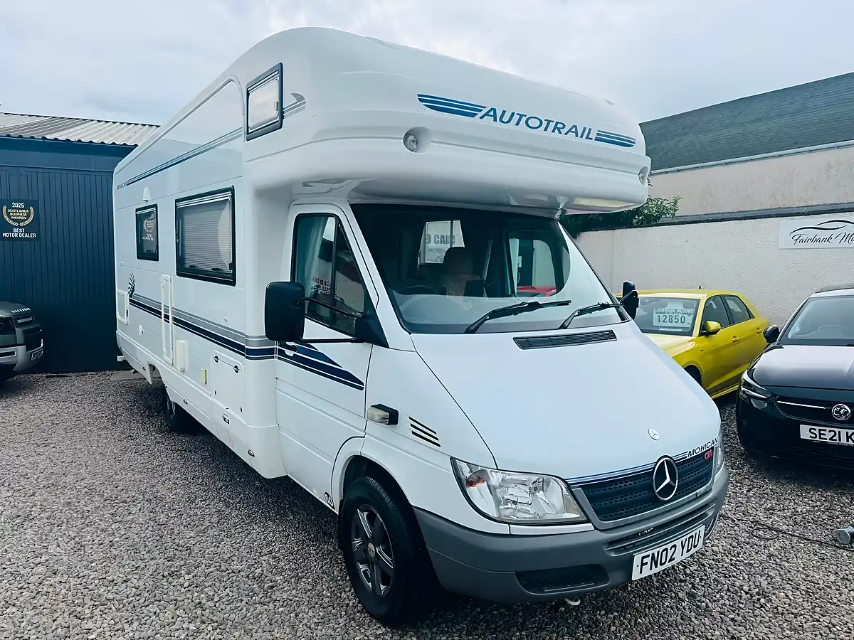 Used 2002 Mercedes-Benz Auto Trail Mohican Motorhome White - Interior and Exterior details 3