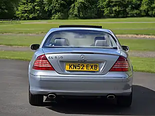 Used 2002 Mercedes-Benz Cl CL500 Blue Quartz Metallic - Interior and Exterior details 19