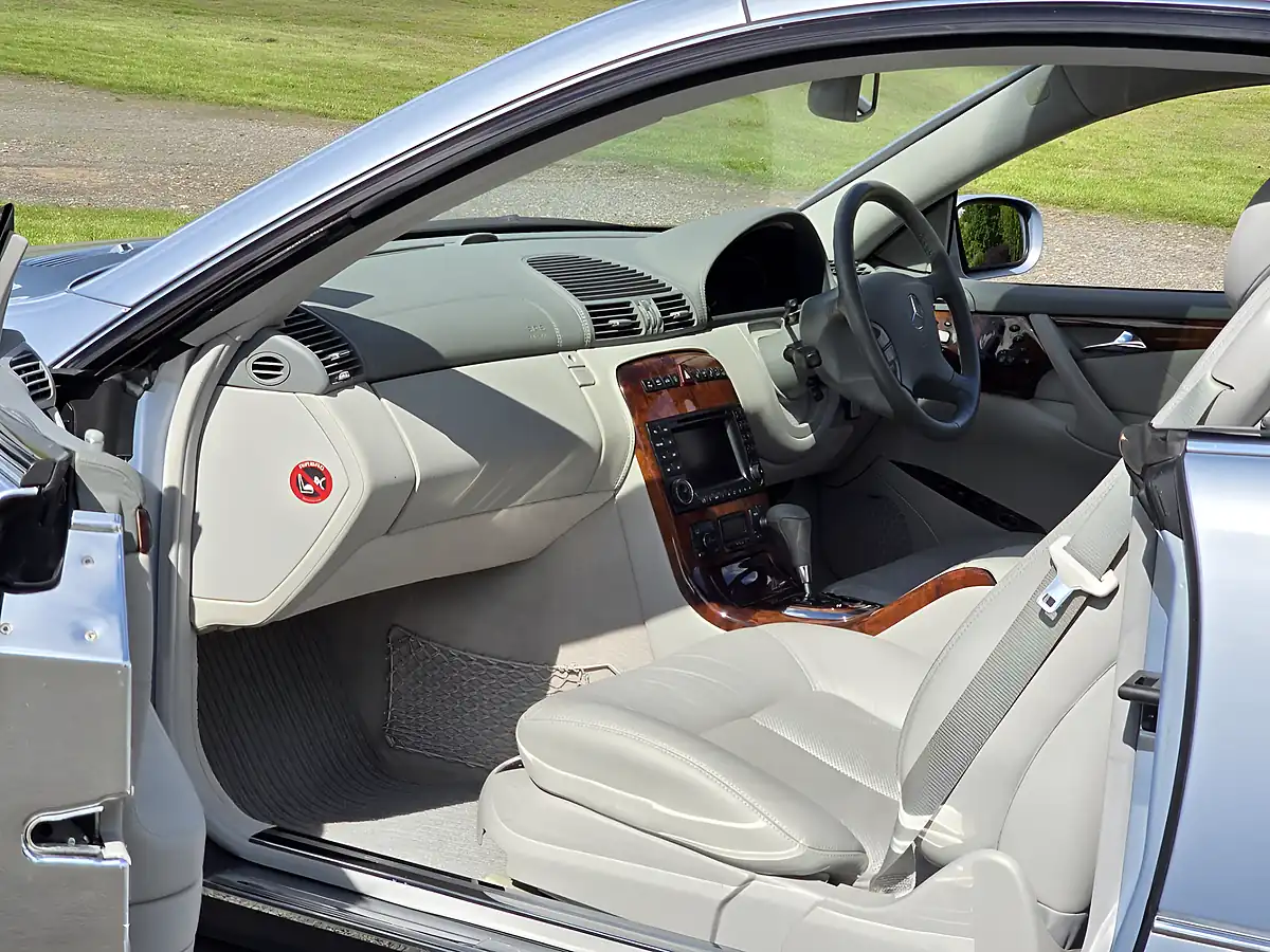 Used 2002 Mercedes-Benz Cl CL500 Blue Quartz Metallic - Interior and Exterior details 2