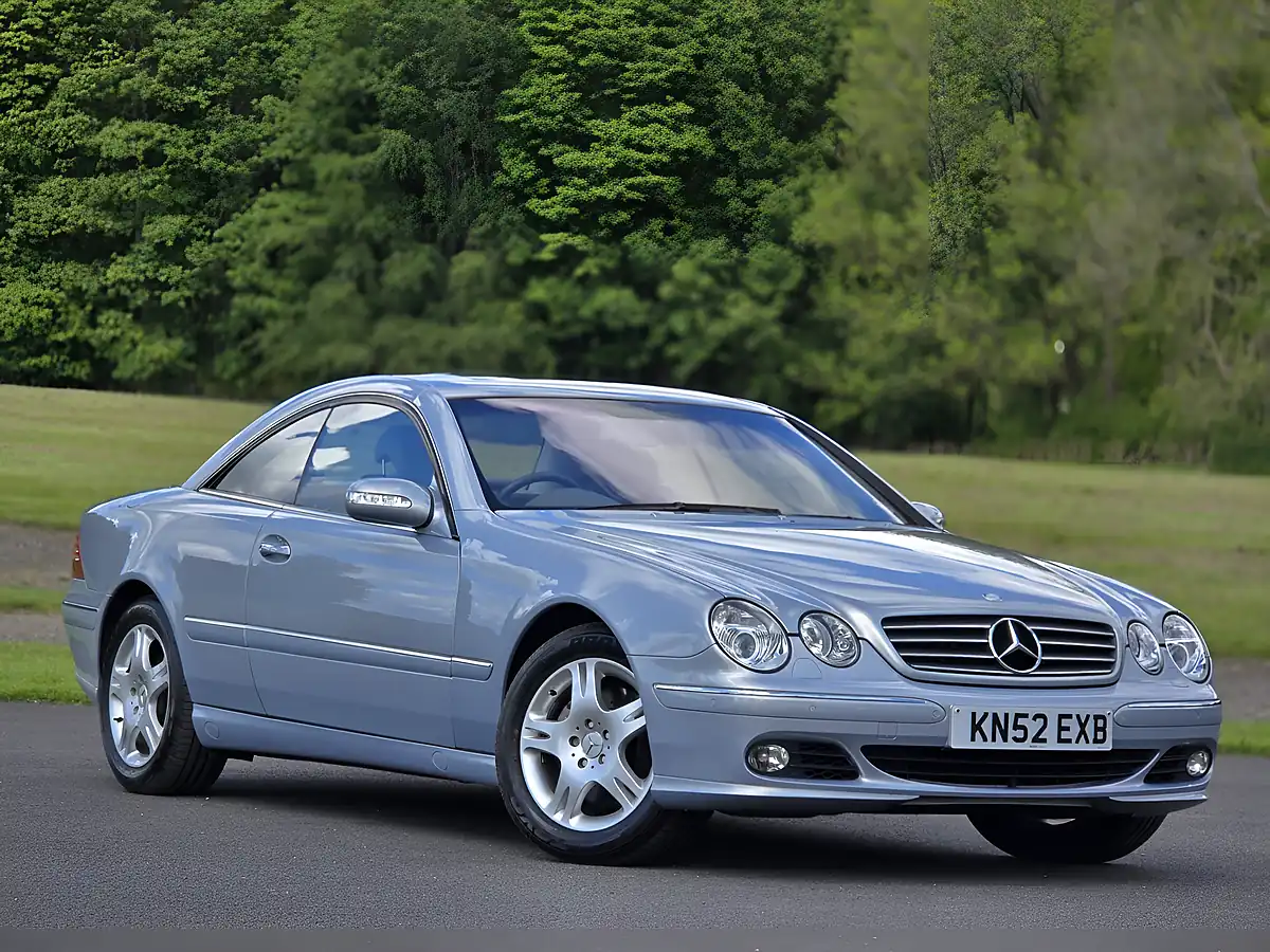 Used 2002 Mercedes-Benz Cl CL500 Blue Quartz Metallic - Interior and Exterior details 5