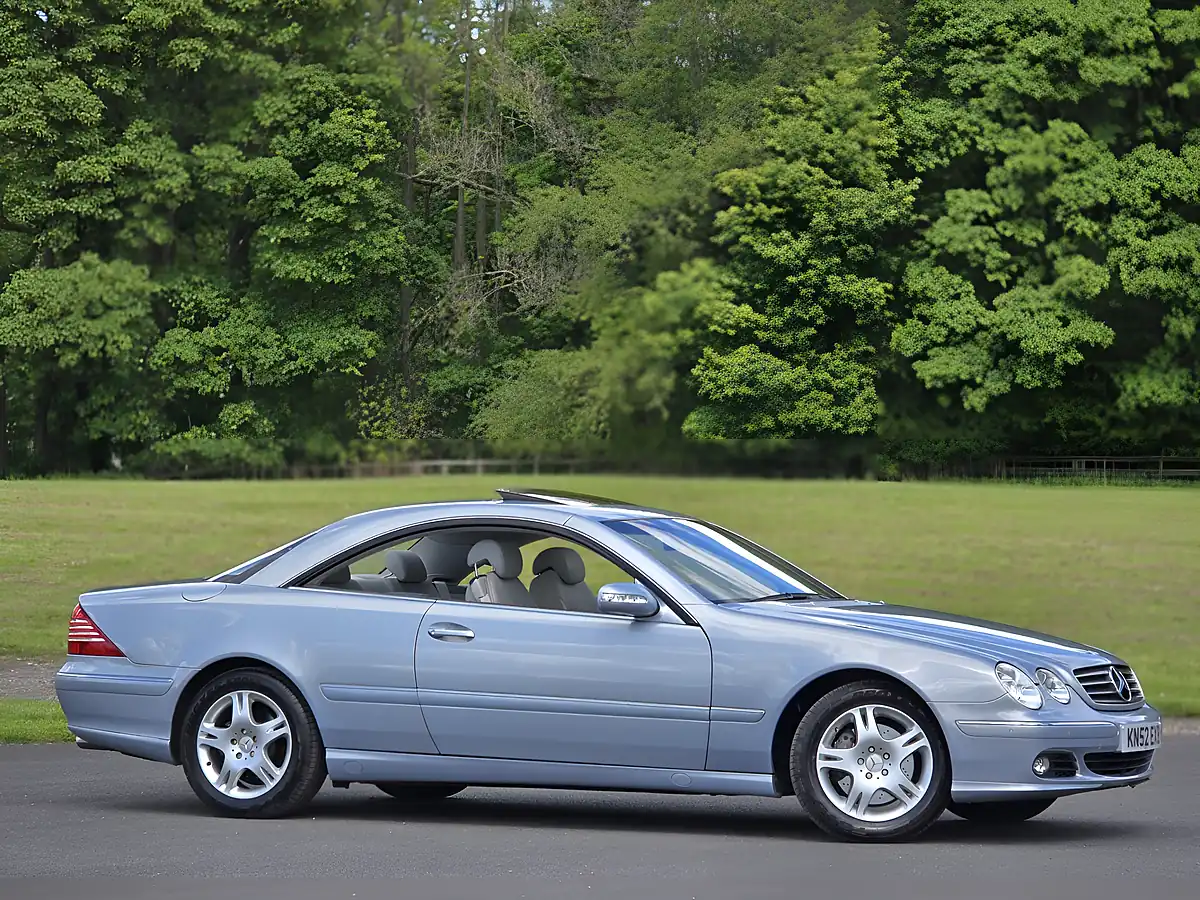 Used 2002 Mercedes-Benz Cl CL500 Blue Quartz Metallic - Interior and Exterior details 8