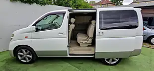 Used 2002 Nissan Elgrand White and Silver - Interior and Exterior details 10
