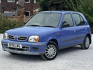 Used 2002 Nissan Micra Se Blue - Interior and Exterior details 2