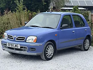 Used 2002 Nissan Micra Se Blue - Interior and Exterior details 6