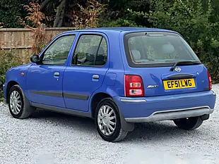 Used 2002 Nissan Micra Se Blue - Interior and Exterior details 7
