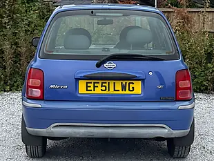Used 2002 Nissan Micra Se Blue - Interior and Exterior details 8