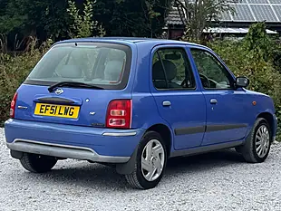 Used 2002 Nissan Micra Se Blue - Interior and Exterior details 9