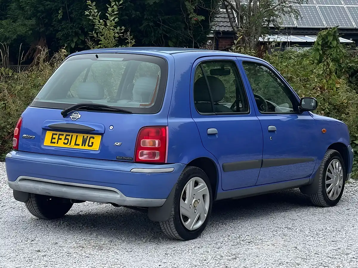 Used 2002 Nissan Micra Se Blue - Interior and Exterior details 9