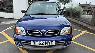 Used 2002 Nissan Micra Tempest Blue - Interior and Exterior details 10