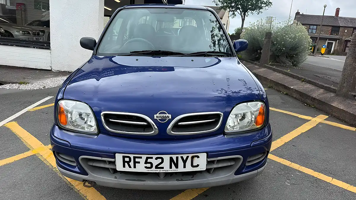 Used 2002 Nissan Micra Tempest Blue - Interior and Exterior details 10