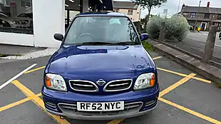 Used 2002 Nissan Micra Tempest Blue - Interior and Exterior details 11