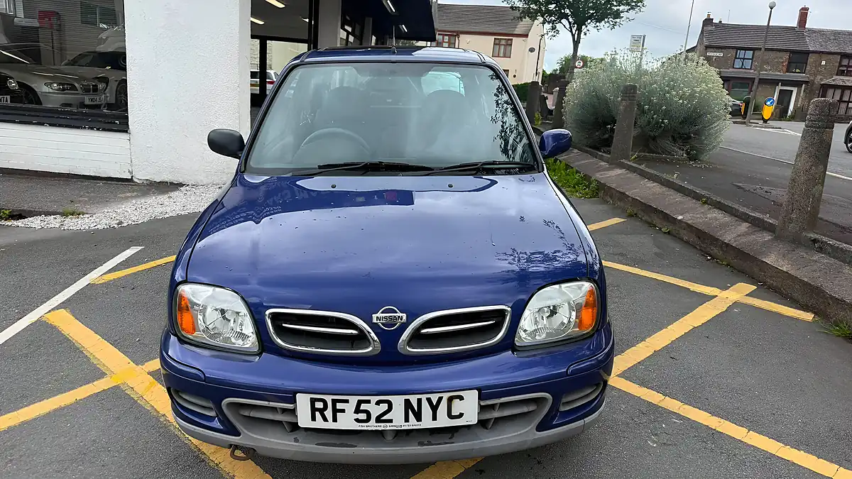 Used 2002 Nissan Micra Tempest Blue - Interior and Exterior details 11