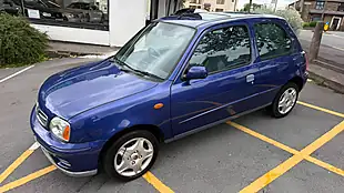 Used 2002 Nissan Micra Tempest Blue - Interior and Exterior details 12