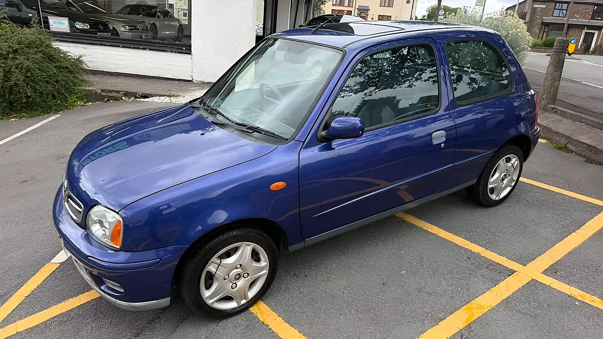 Used 2002 Nissan Micra Tempest Blue - Interior and Exterior details 12