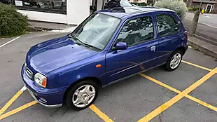 Used 2002 Nissan Micra Tempest Blue - Interior and Exterior details 13
