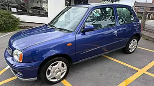 Used 2002 Nissan Micra Tempest Blue - Interior and Exterior details 14