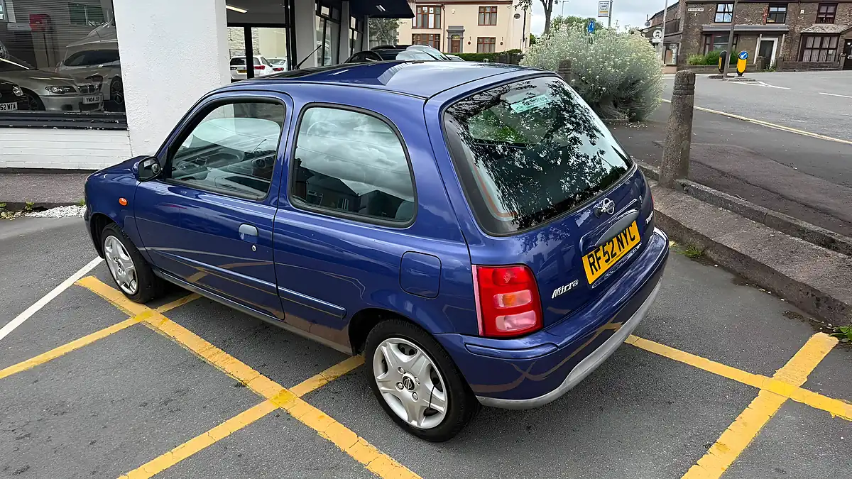Used 2002 Nissan Micra Tempest Blue - Interior and Exterior details 16