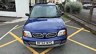 Used 2002 Nissan Micra Tempest Blue - Interior and Exterior details 2
