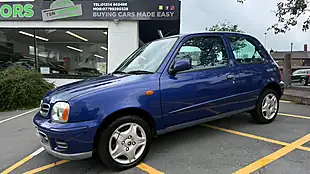 Used 2002 Nissan Micra Tempest Blue - Interior and Exterior details 3