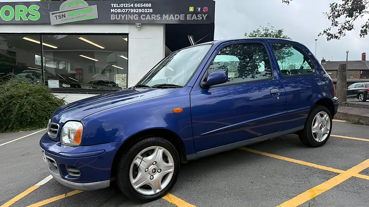 Used 2002 Nissan Micra Tempest Blue - Interior and Exterior details 3