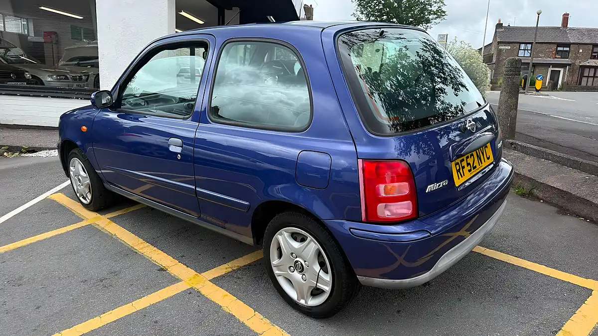 Used 2002 Nissan Micra Tempest Blue - Interior and Exterior details 5
