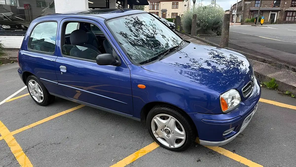Used 2002 Nissan Micra Tempest Blue - Interior and Exterior details 6