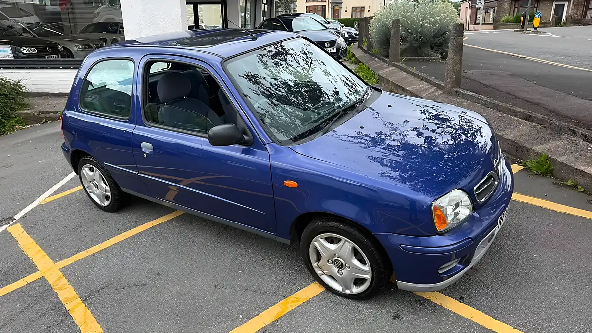 Used 2002 Nissan Micra Tempest Blue - Interior and Exterior details 7