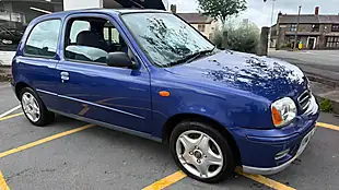 Used 2002 Nissan Micra Tempest Blue - Interior and Exterior details 8