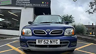 Used 2002 Nissan Micra Tempest Blue - Interior and Exterior details 9