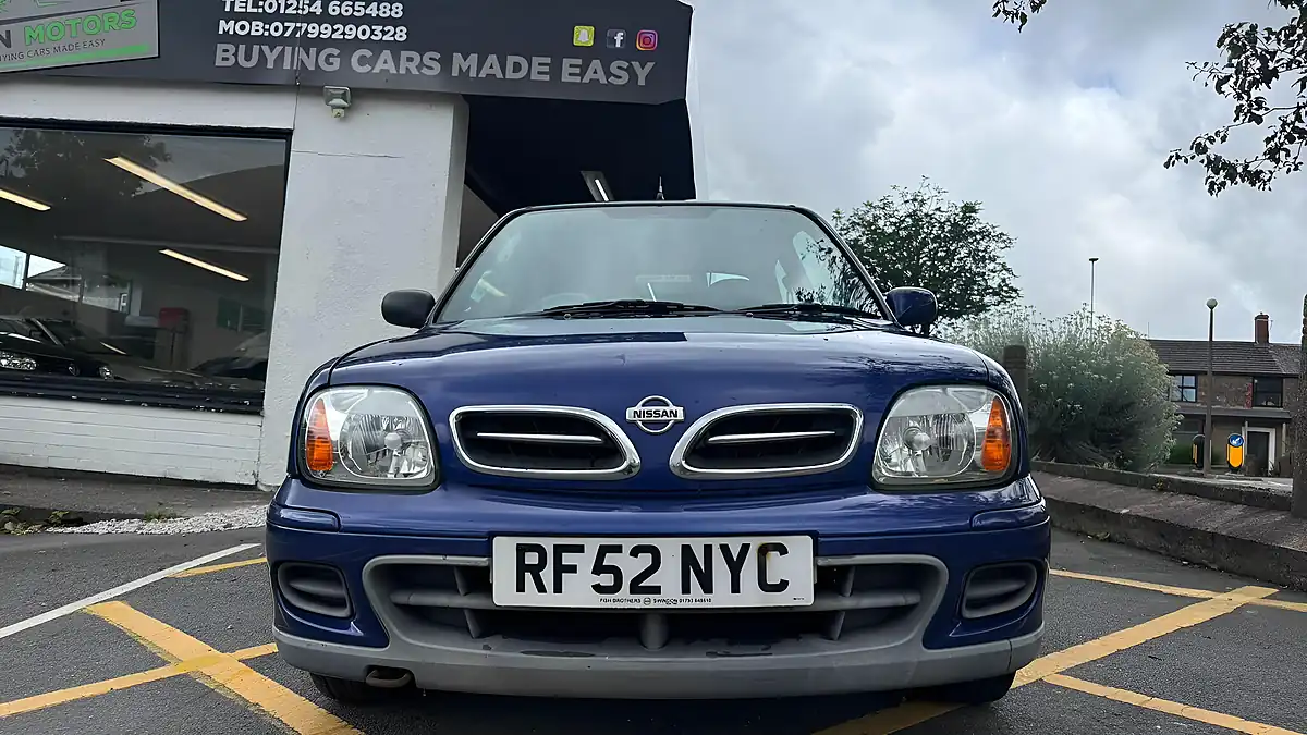 Used 2002 Nissan Micra Tempest Blue - Interior and Exterior details 9
