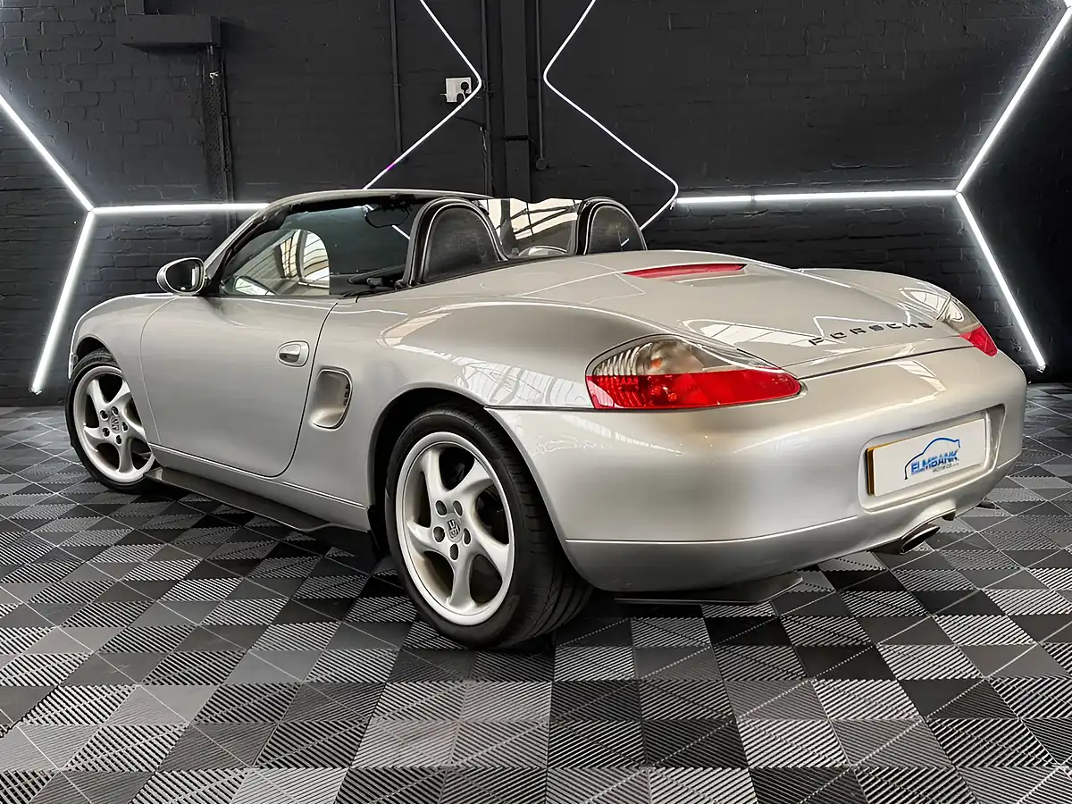 Used 2002 Porsche Boxster Convertible Silver - Interior and Exterior details 11