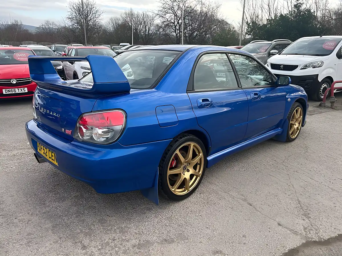 Used 2002 Subaru Impreza Wrx Blue - Interior and Exterior details 10