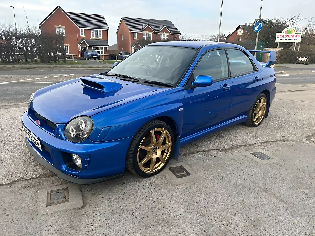 Used 2002 Subaru Impreza Wrx Blue - Interior and Exterior details 19