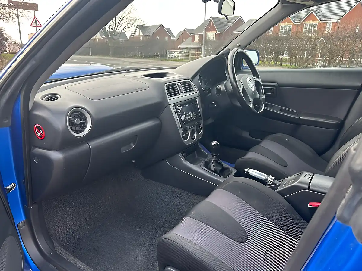 Used 2002 Subaru Impreza Wrx Blue - Interior and Exterior details 5