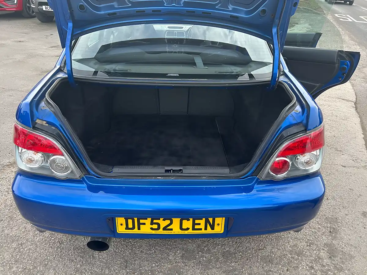 Used 2002 Subaru Impreza Wrx Blue - Interior and Exterior details 7